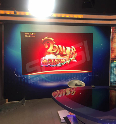 南通電視臺(tái)室內(nèi)全彩屏