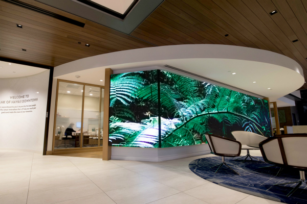 美國夏威夷檀香山市室內(nèi)全彩屏