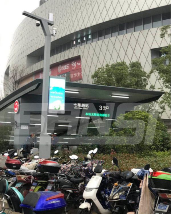 三思上海莘莊商務區智慧路燈