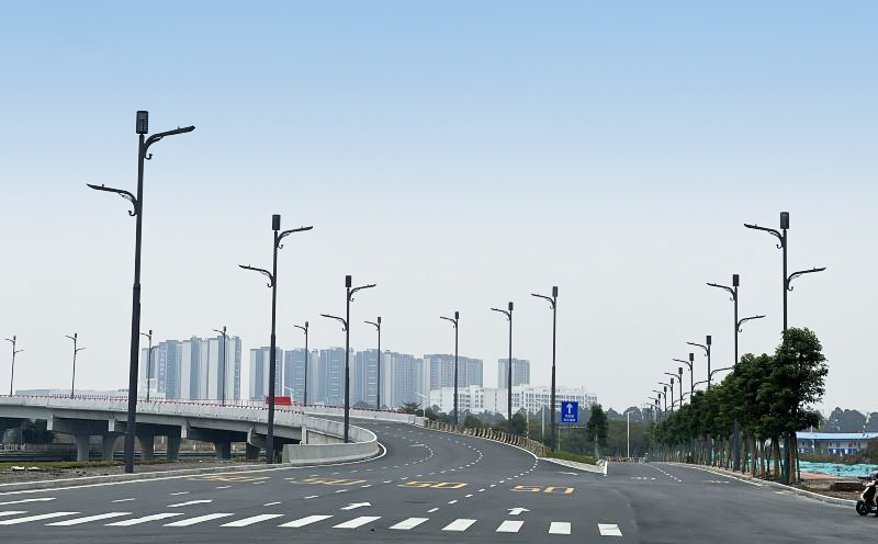 點亮綠色未來,全市市政路燈,節能改造項目,圓滿收官