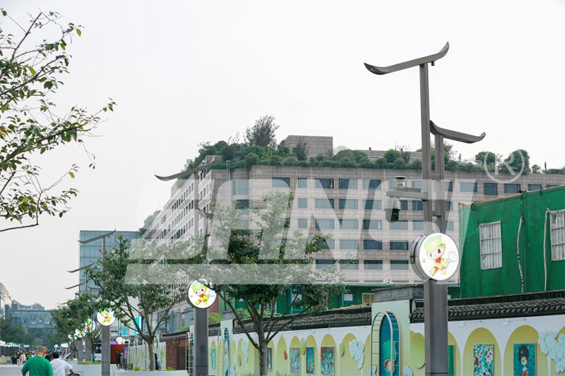 創新科技,賦能城市,多功能燈桿,開啟,智慧城市,新篇章