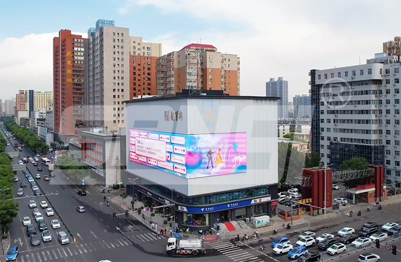 戶外廣告屏,互動(dòng)技術(shù)升級(jí),市民,掃碼參與活動(dòng),贏取福利