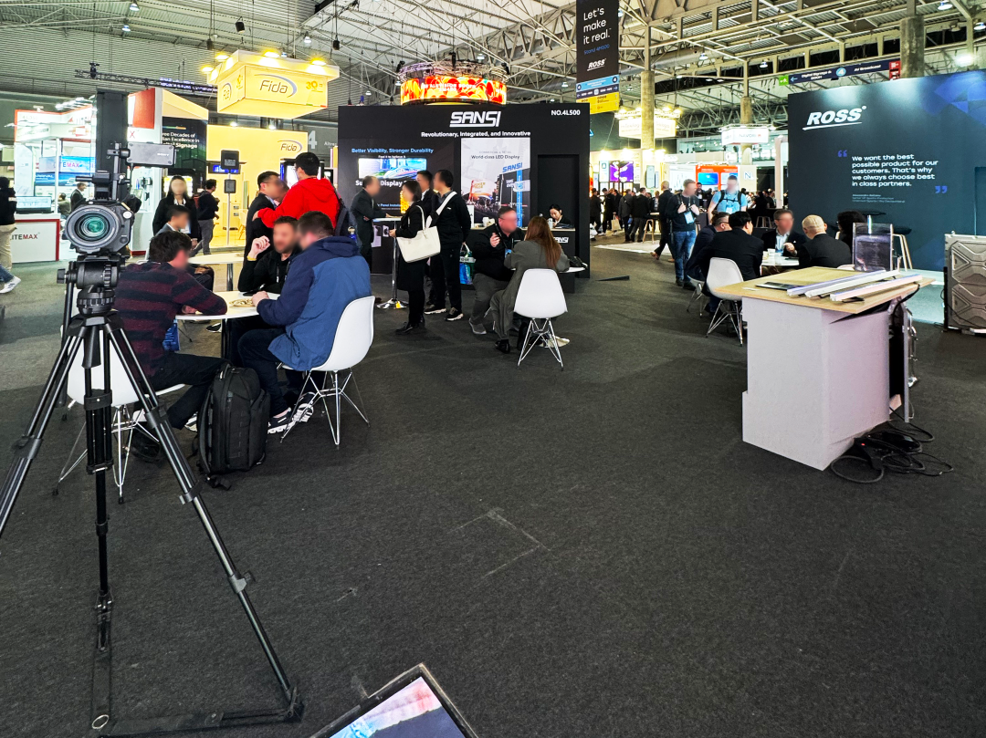 三思閃耀ISE,2025巴塞羅那之約,引領視聽新時代