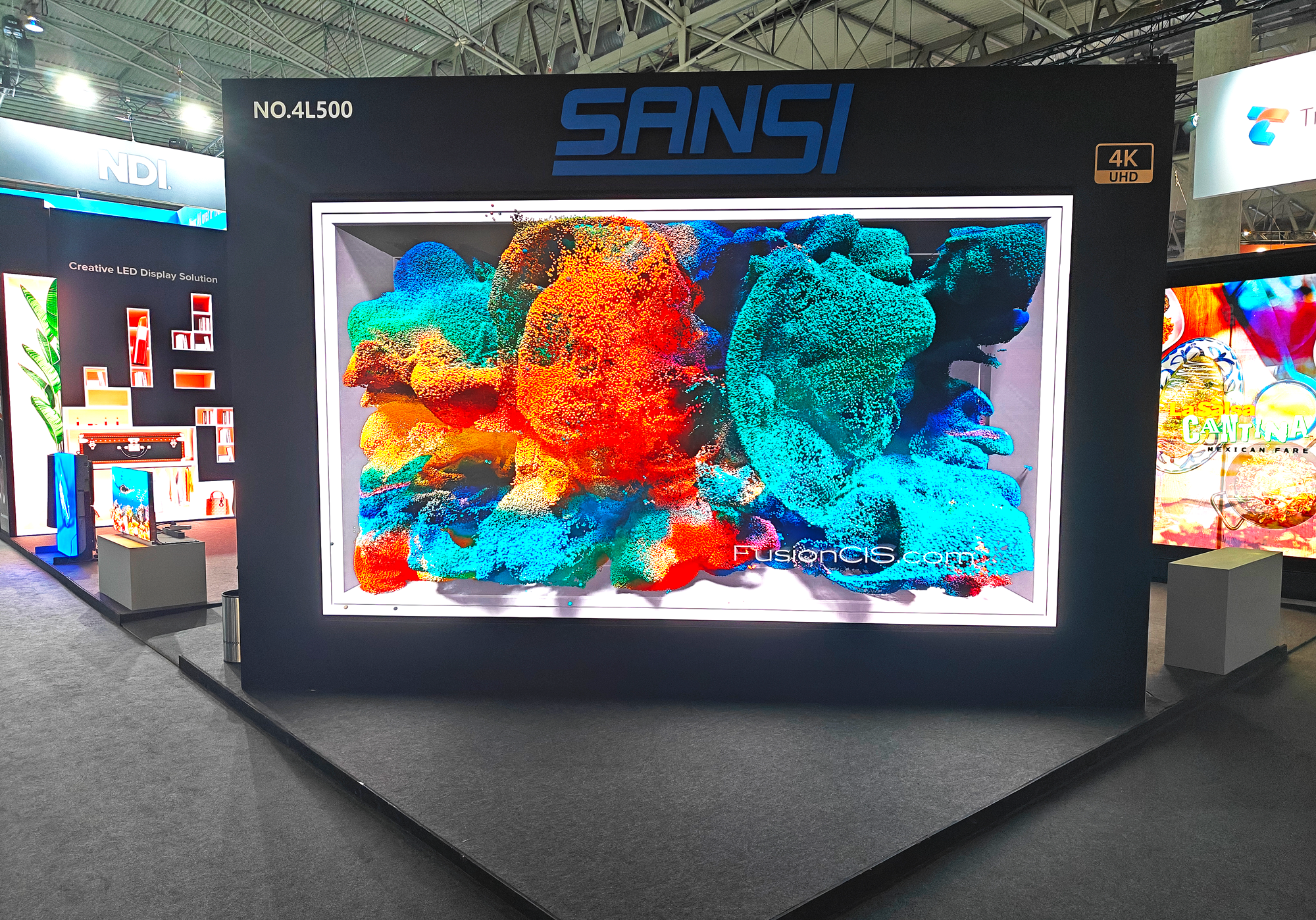 三思閃耀ISE,2025巴塞羅那之約,引領視聽新時代