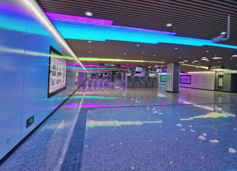 綠色出行,地鐵照明系統,助力城市交通,碳中和